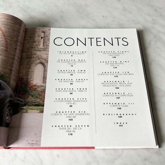 Corvette: An American Classic by Dan Lyons and John F. Katz Hardcover Book 2001 - Picture 5 of 10